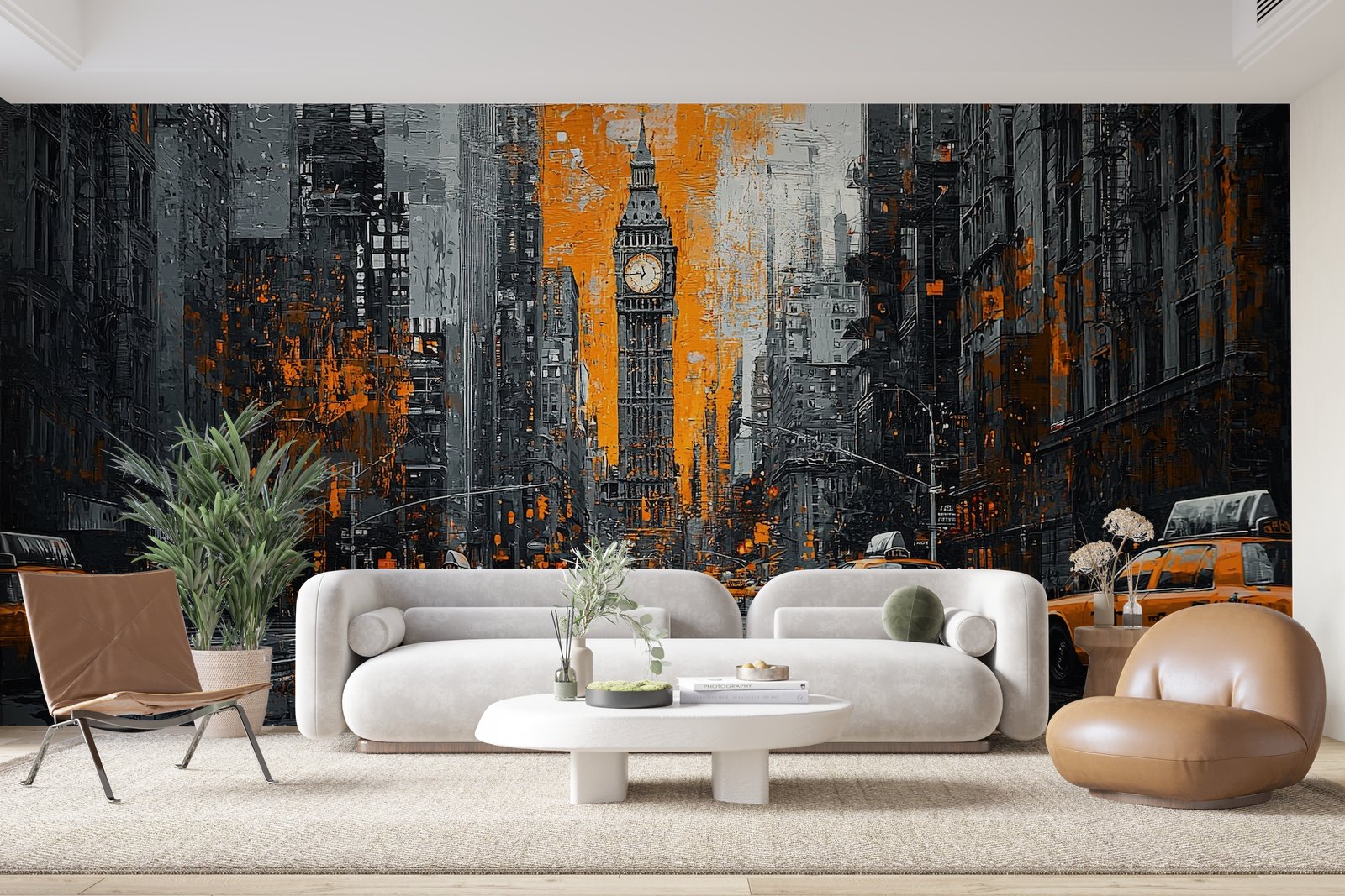 Papier peint 887 - mockup chambre
