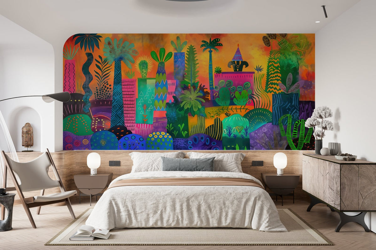Papier peint 888 - mockup salon