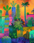 Desert Wallpaper - Pop Art Colorful Cacti