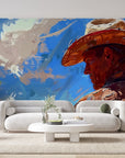 Papier peint 889 - mockup chambre