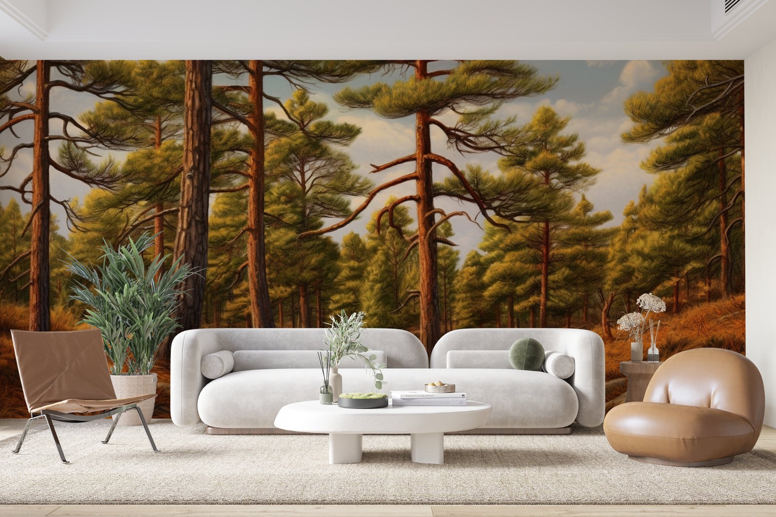 Papier peint 892 - mockup chambre
