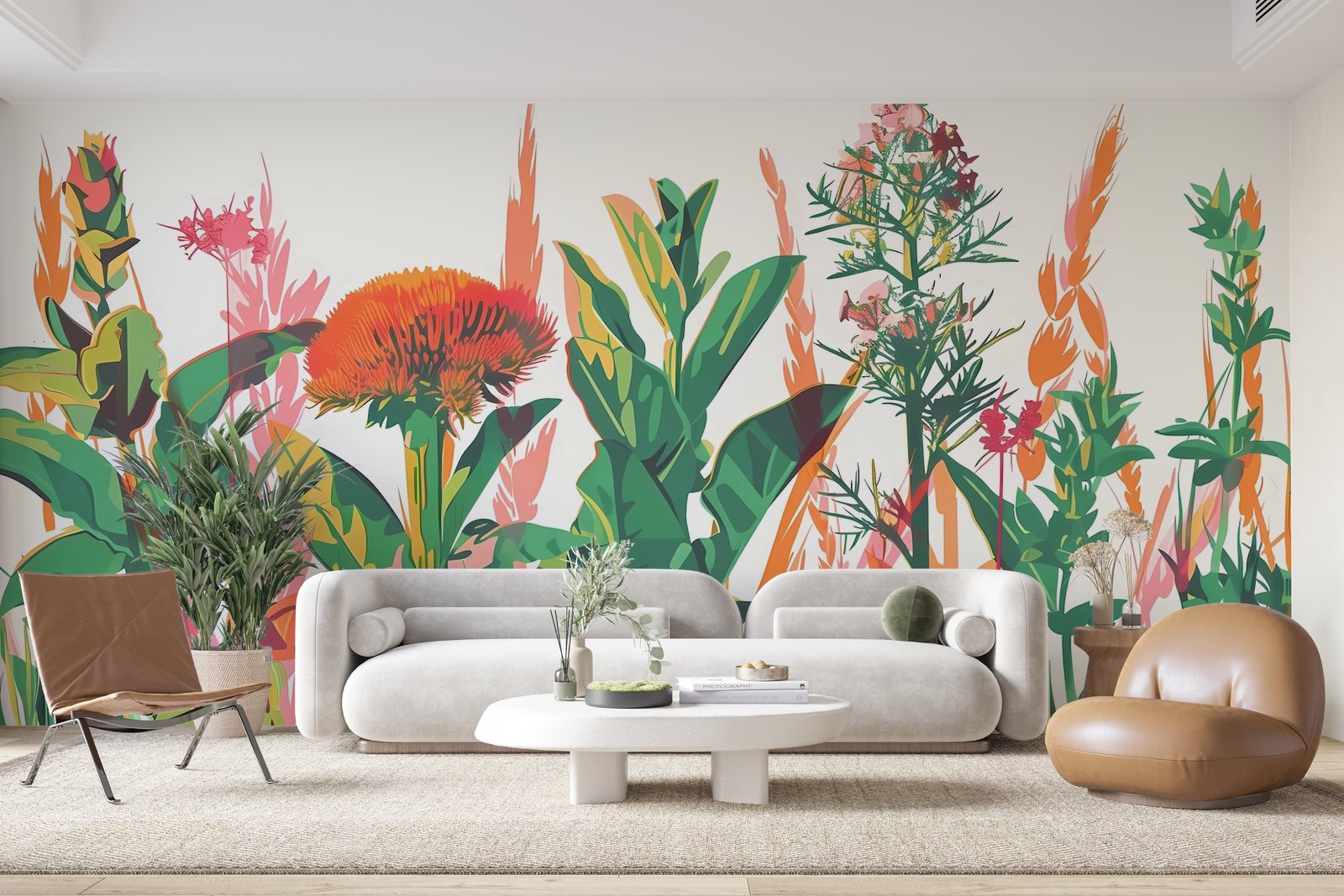 Papier peint 893 - mockup chambre