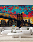 Papier peint 894 - mockup chambre