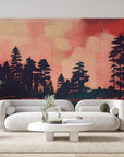 Papier peint 895 - mockup chambre