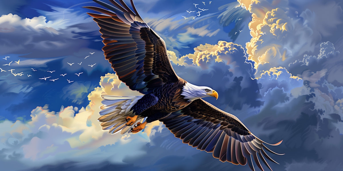 Birds & Raptors Wallpaper - Flying Eagle