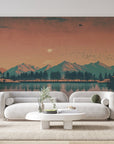 Papier peint 899 - mockup chambre