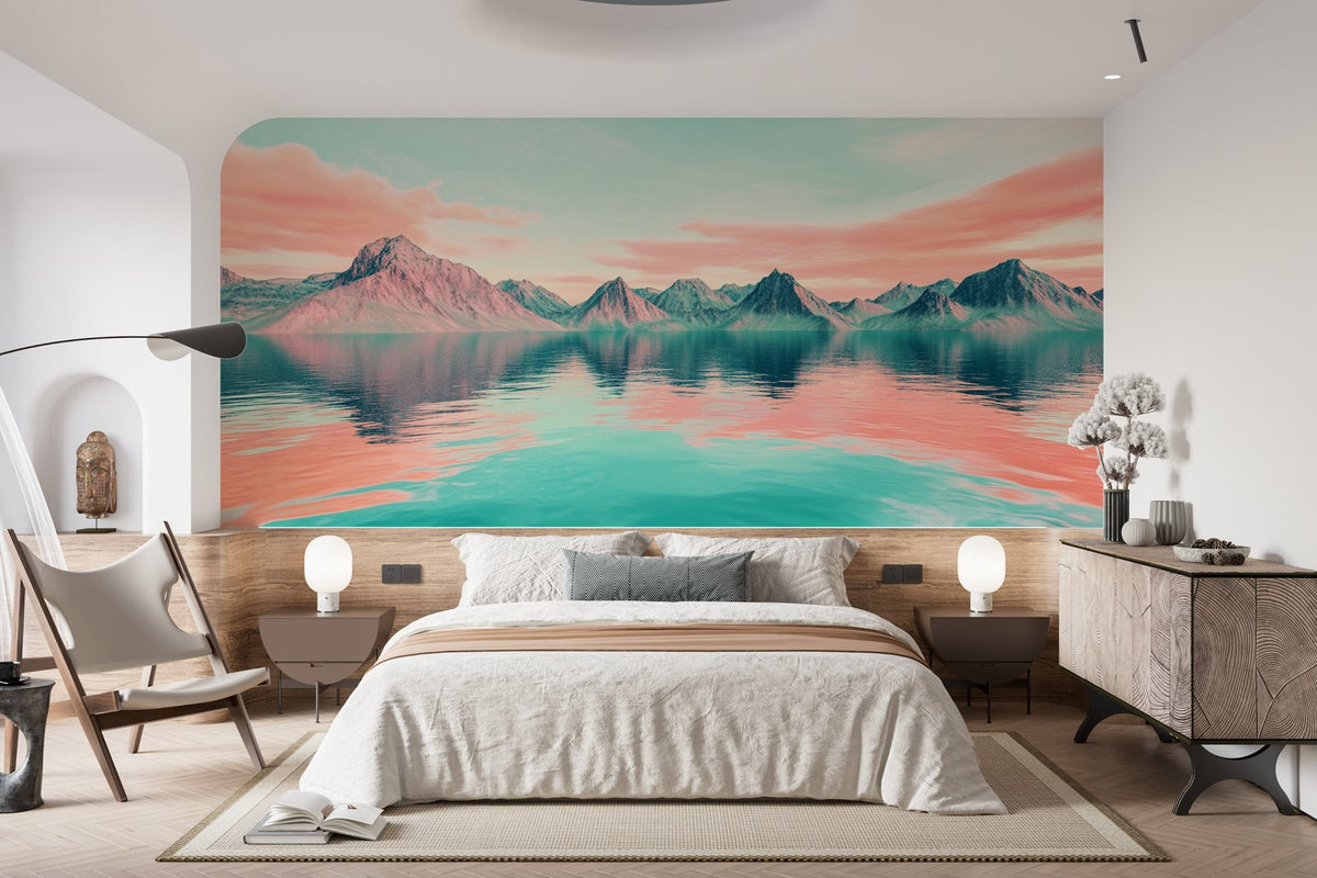 Papier peint 900 - mockup salon