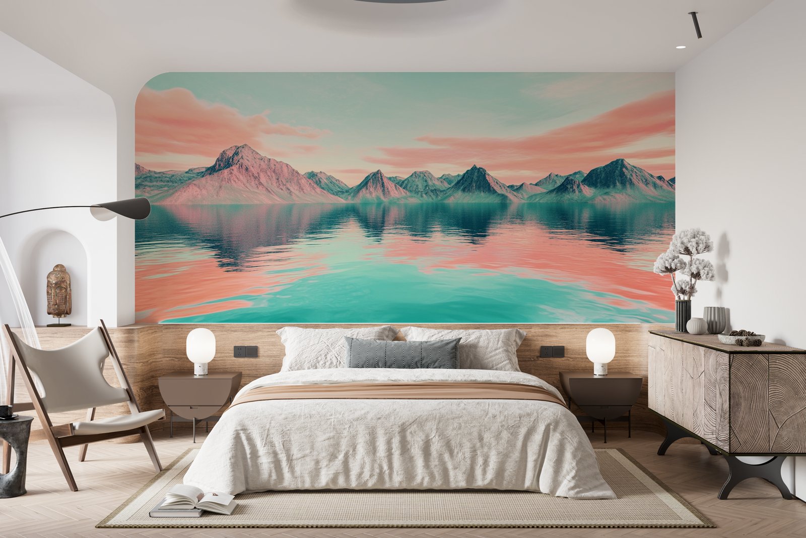 Papier peint 900 - mockup salon
