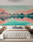 Papier peint 900 - mockup salon