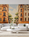 Papier peint 908 - mockup chambre