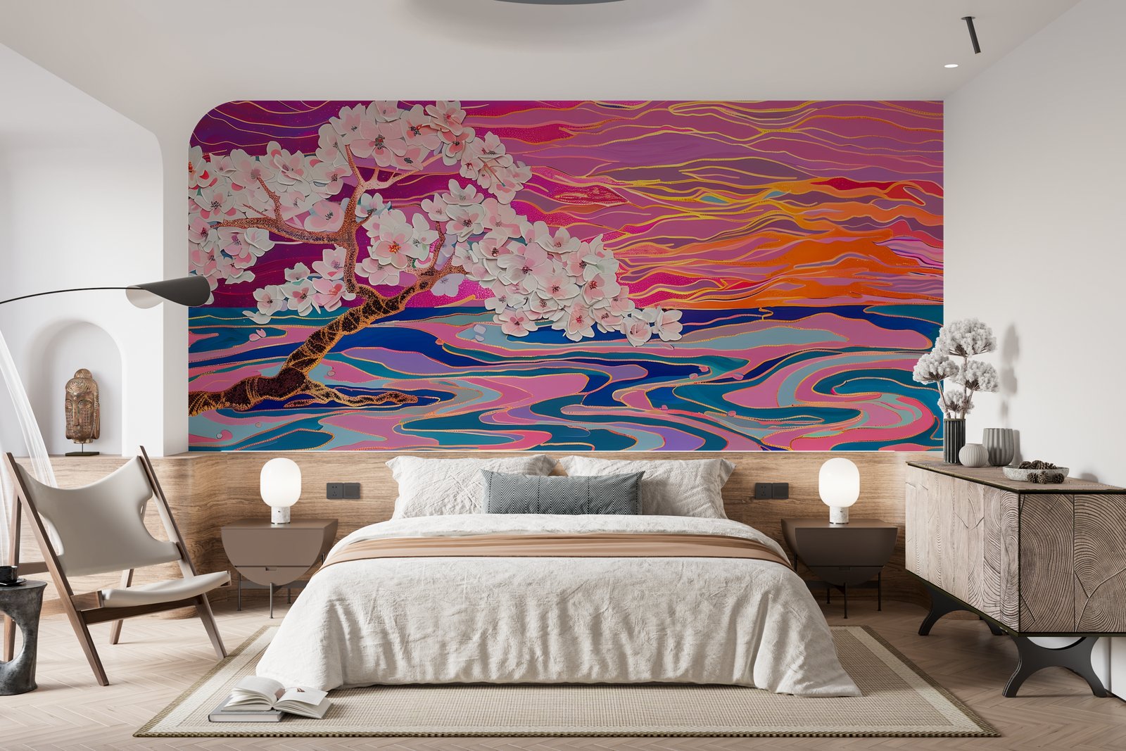 Papier peint 909 - mockup salon