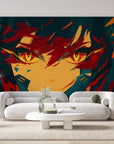 Papier peint 91 - mockup chambre