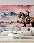 Papier peint 912 - mockup chambre