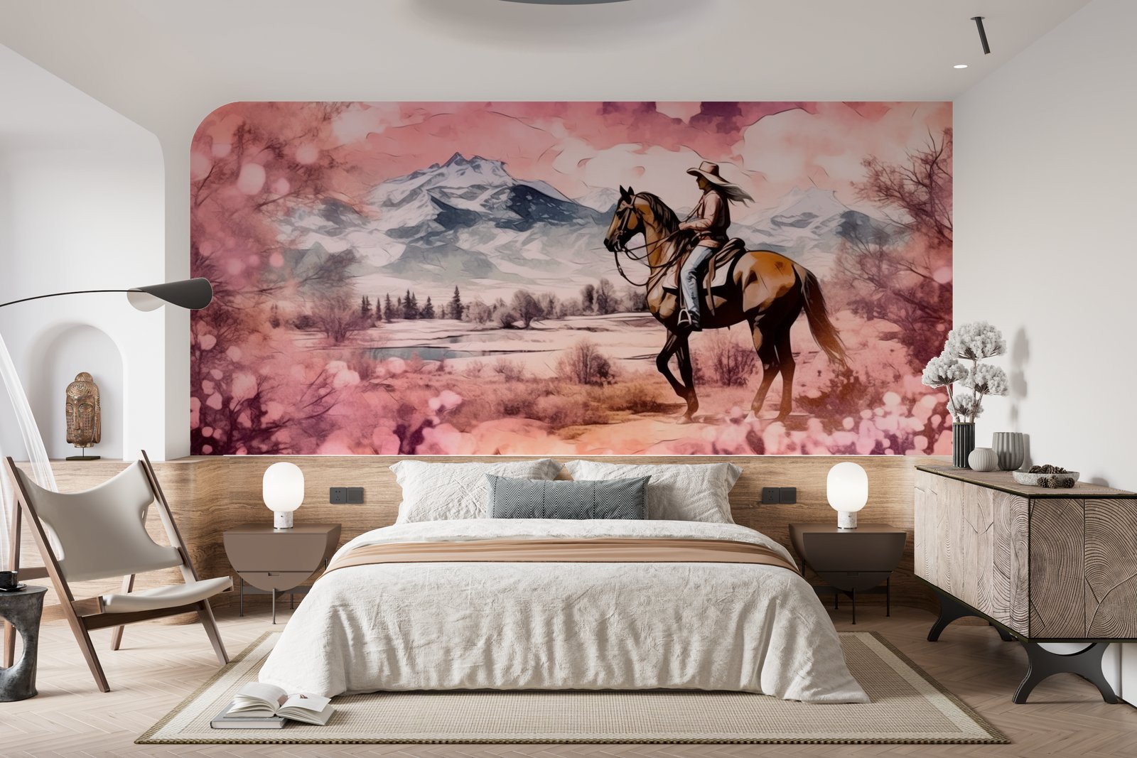 Papier peint 912 - mockup salon