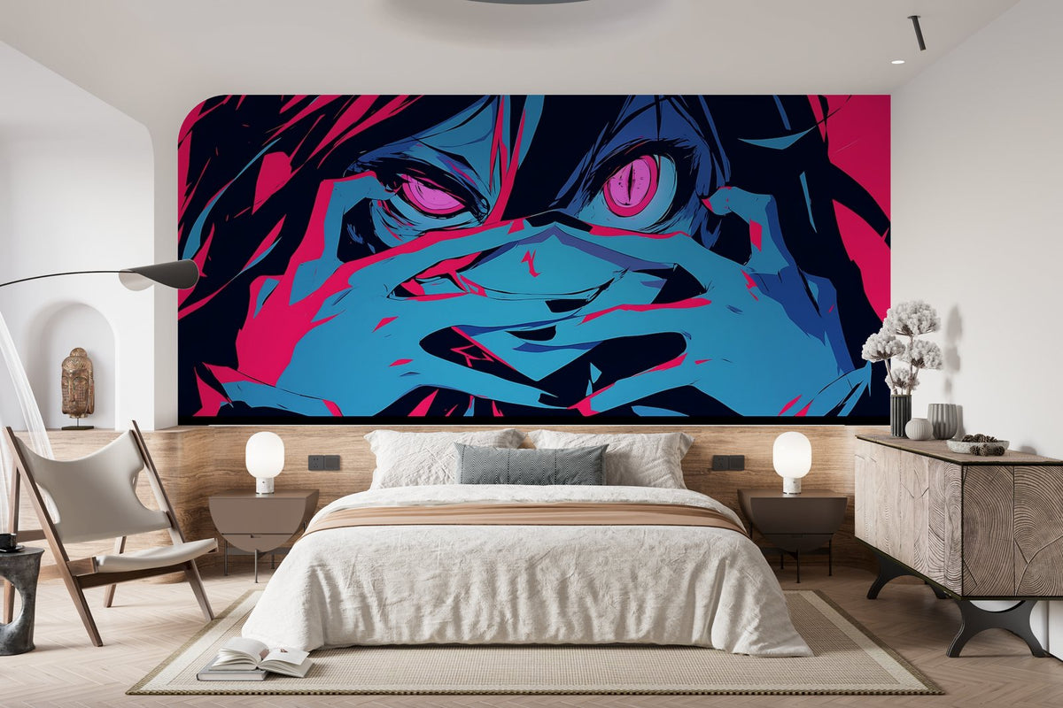 Papier peint 913 - mockup salon