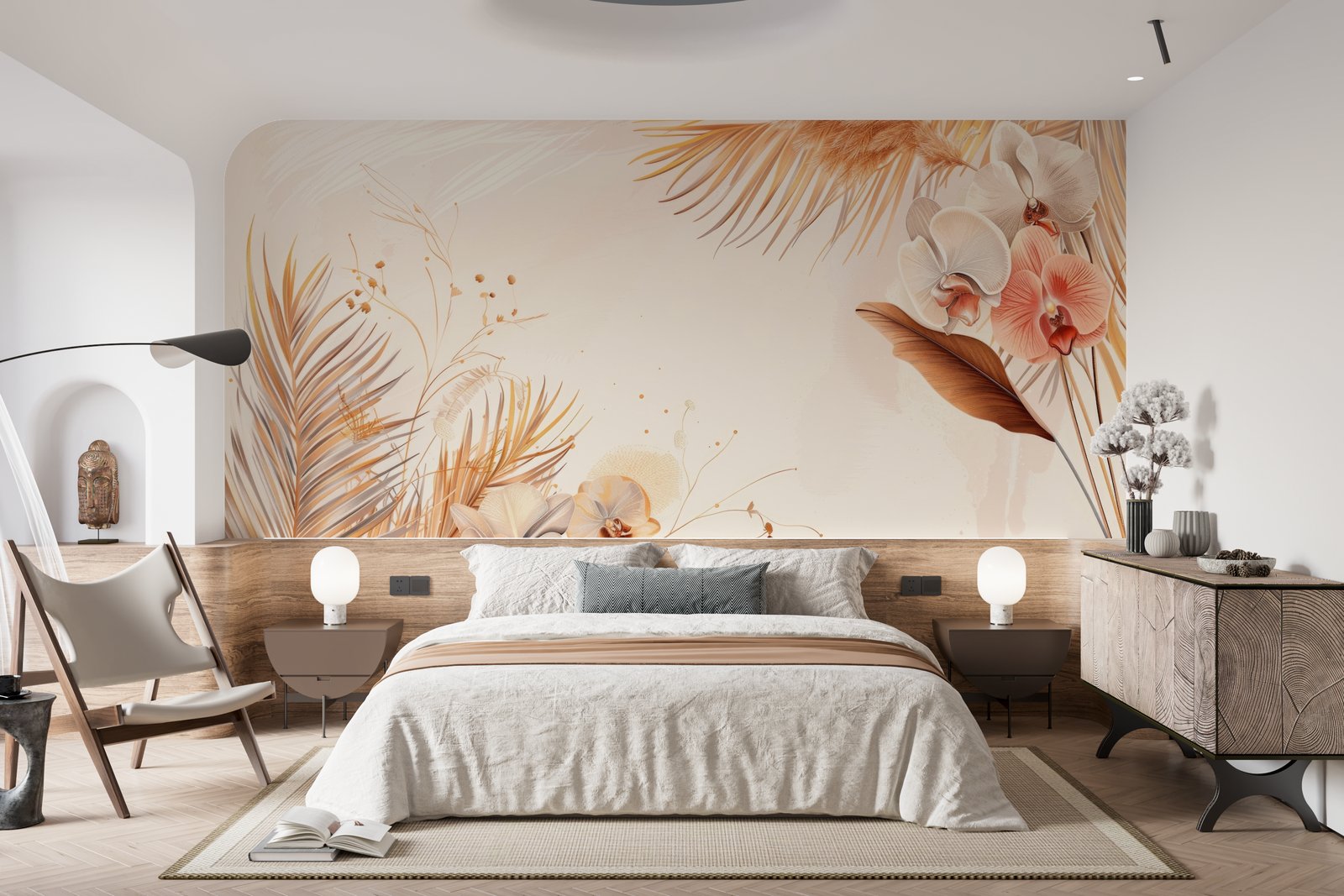 Papier peint 916 - mockup salon