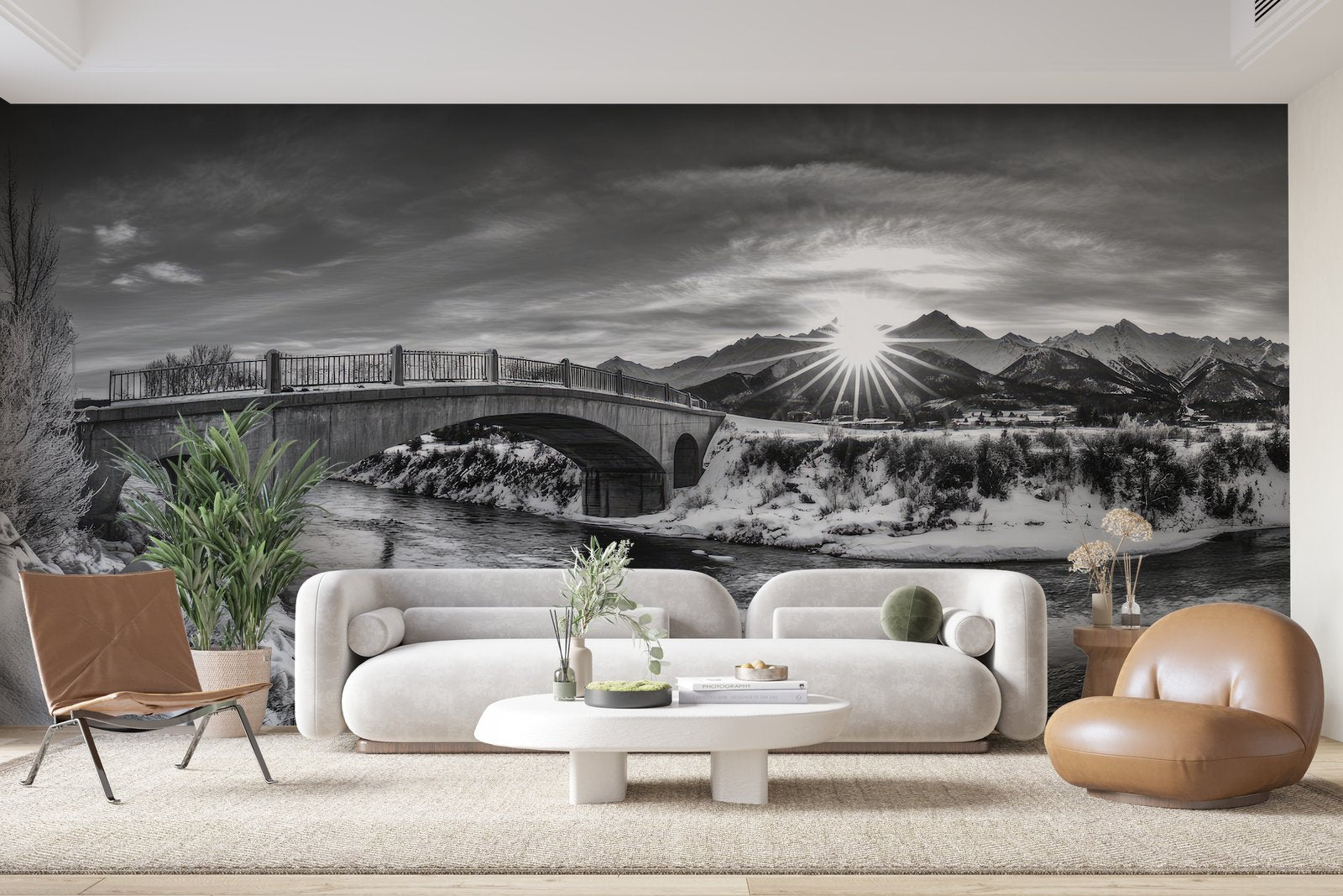 Papier peint 917 - mockup chambre