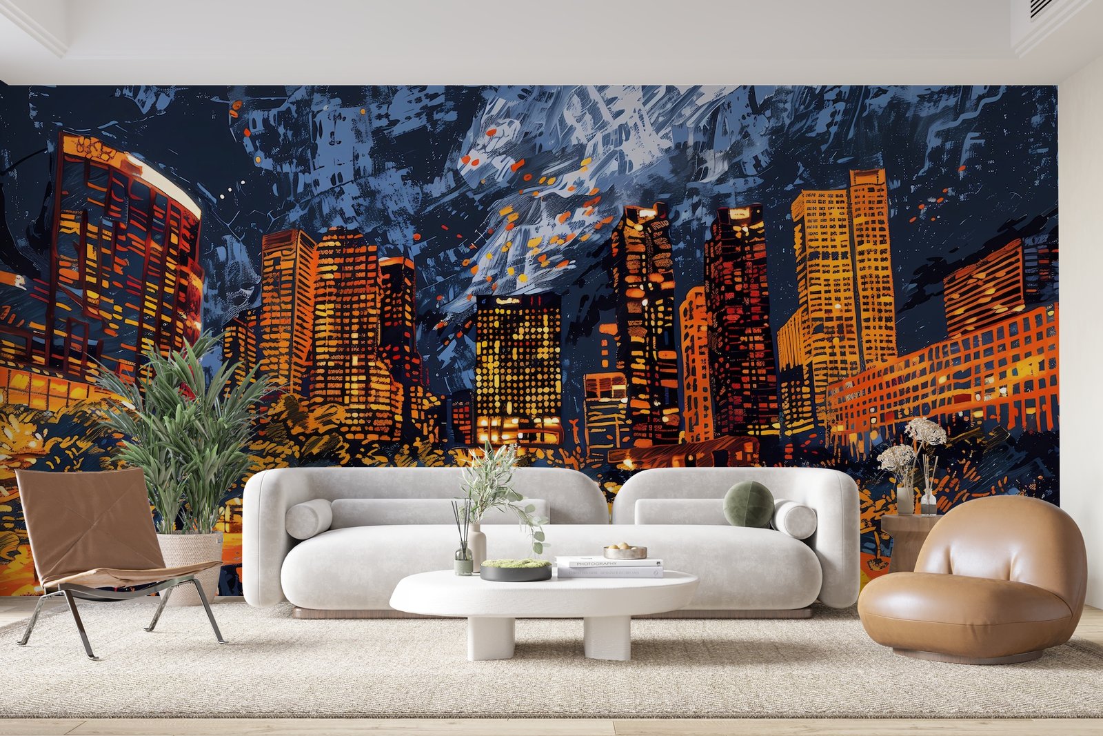 Papier peint 918 - mockup chambre