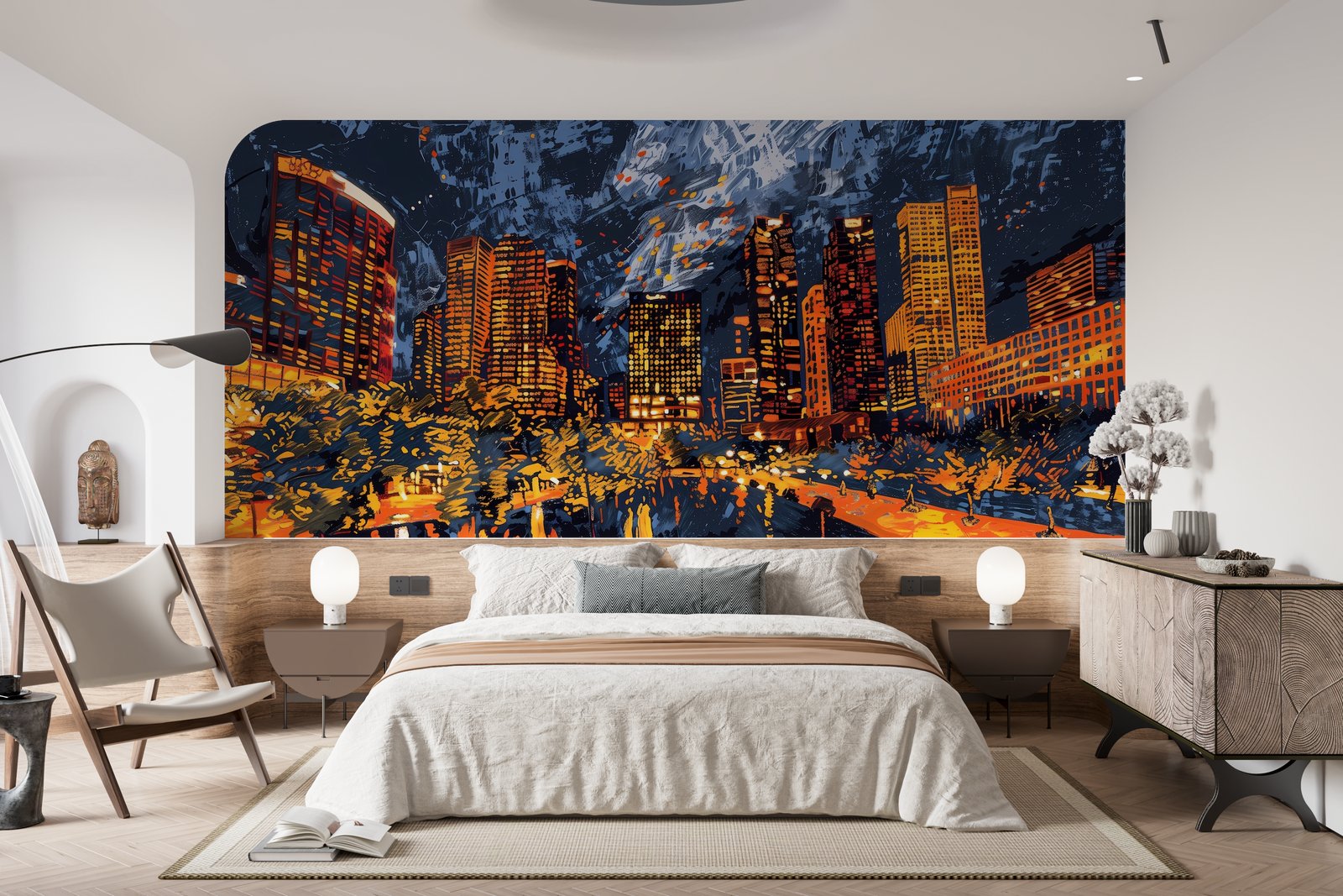 Papier peint 918 - mockup salon