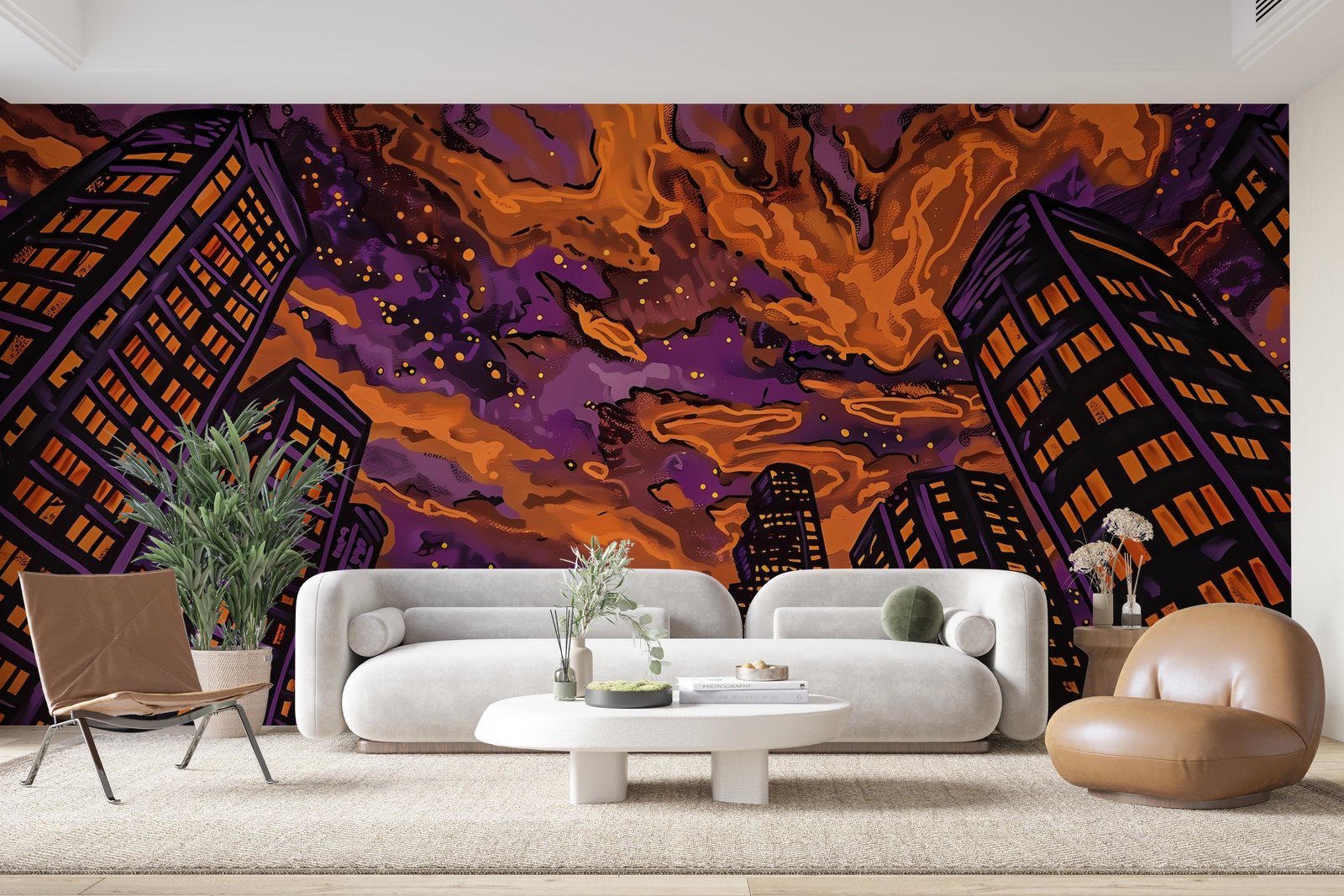 Papier peint 919 - mockup chambre