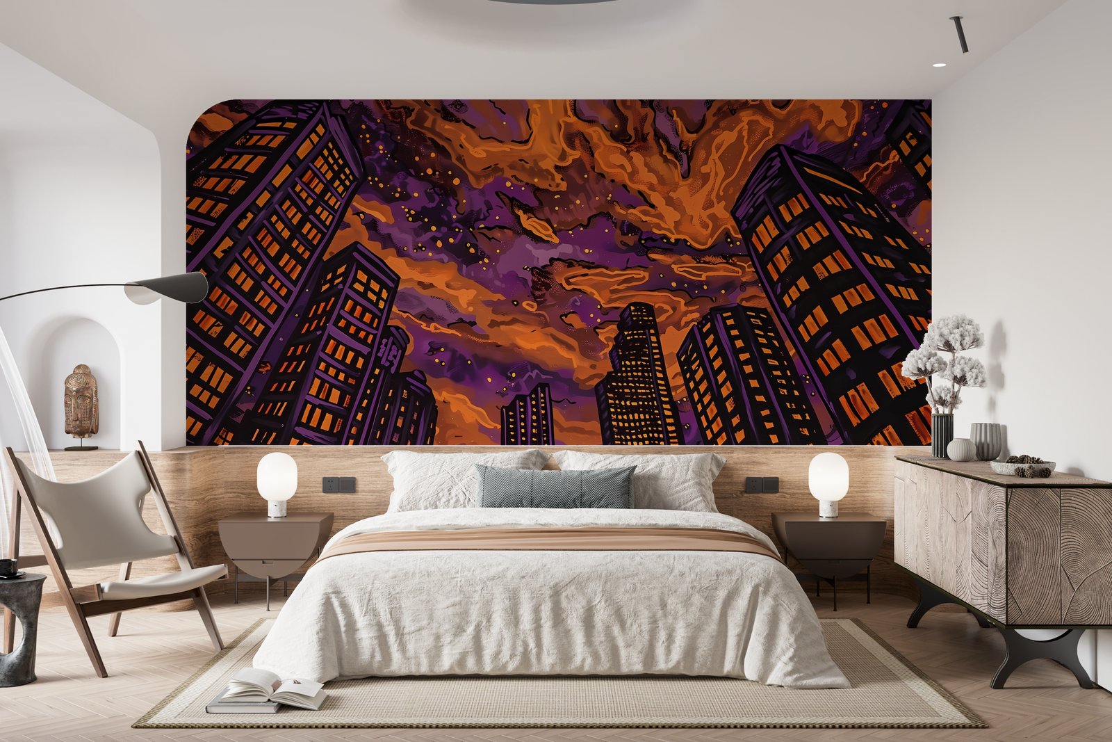 Papier peint 919 - mockup salon