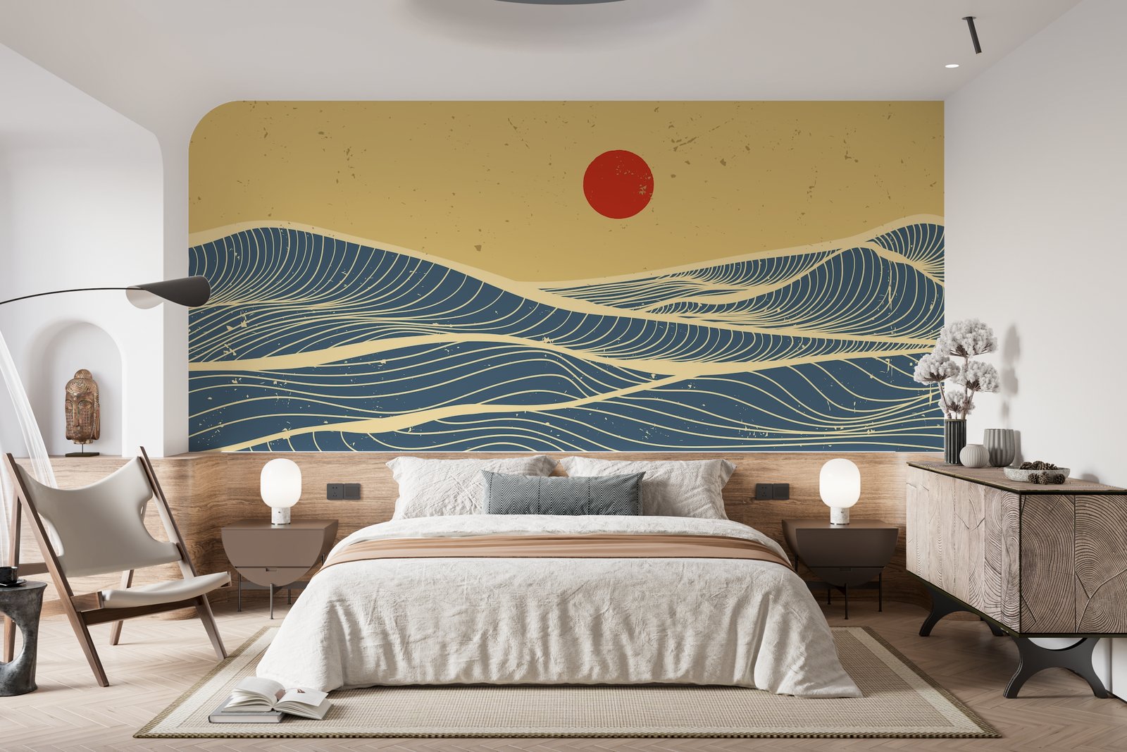 Papier peint 92 - mockup salon