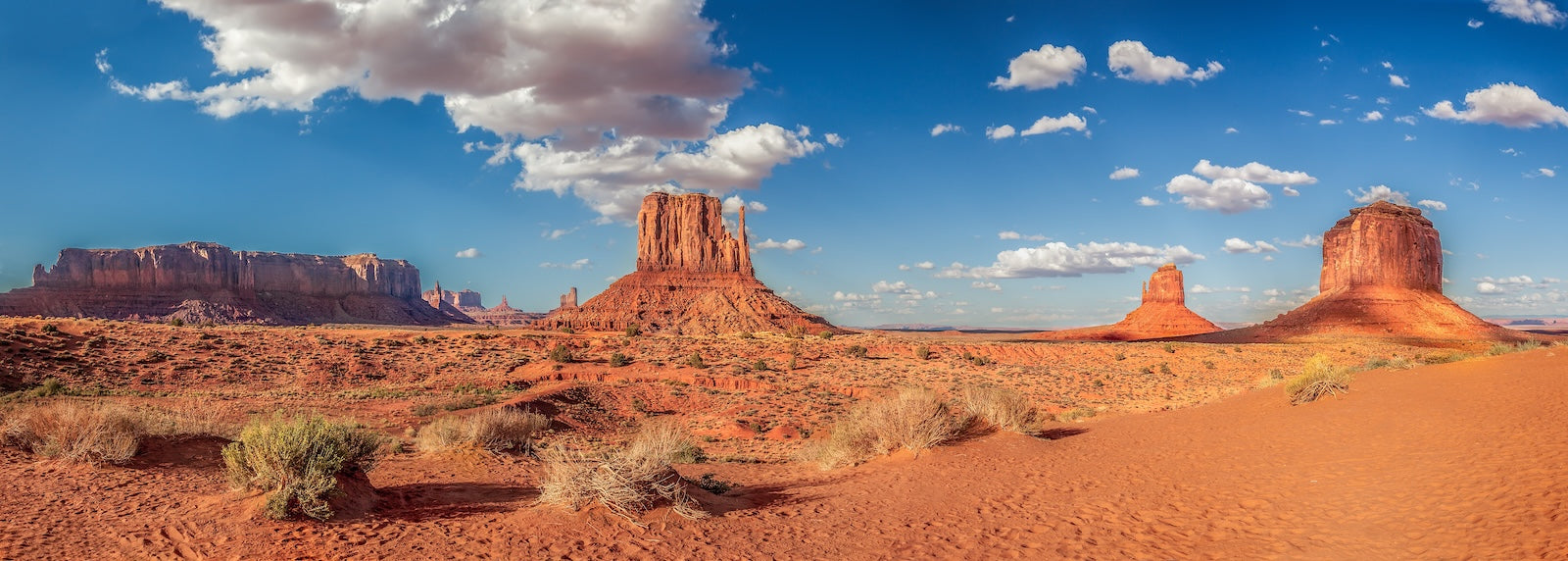 Papier Peint Désert - Monument Valley Coloré