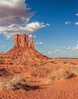 Papier Peint Désert - Monument Valley Coloré
