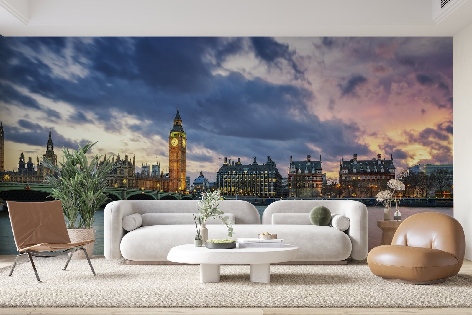 Papier peint 923 - mockup chambre