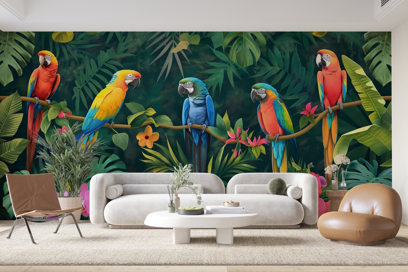 Papier peint 928 - mockup chambre