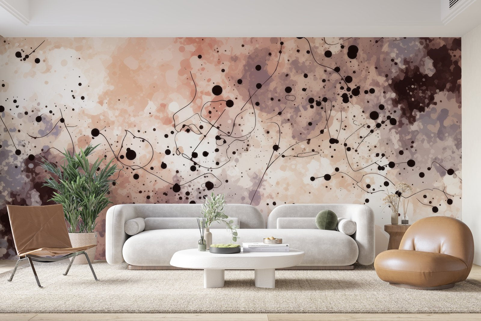 Papier peint 930 - mockup chambre
