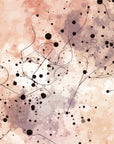 Papier Peint Abstrait - Taches Beige et Brun Douces
