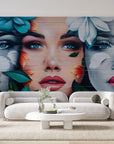 Papier peint 931 - mockup chambre
