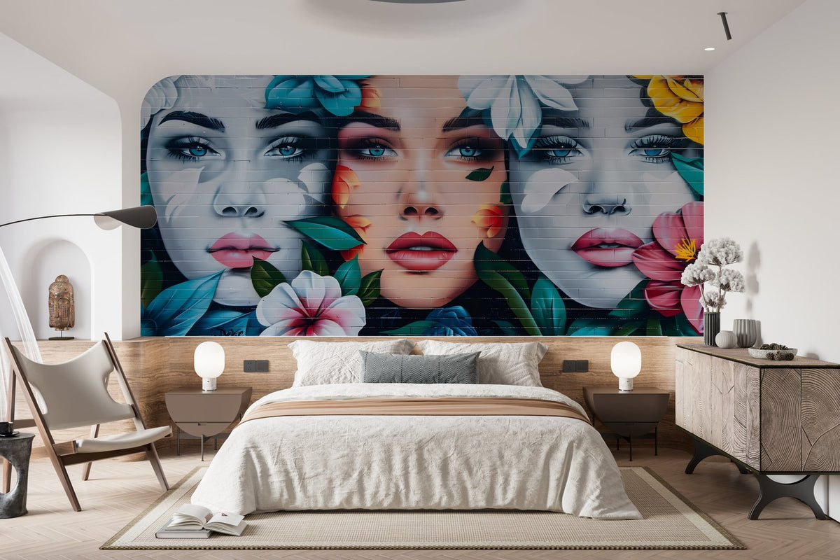 Papier peint 931 - mockup salon