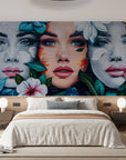 Papier peint 931 - mockup salon