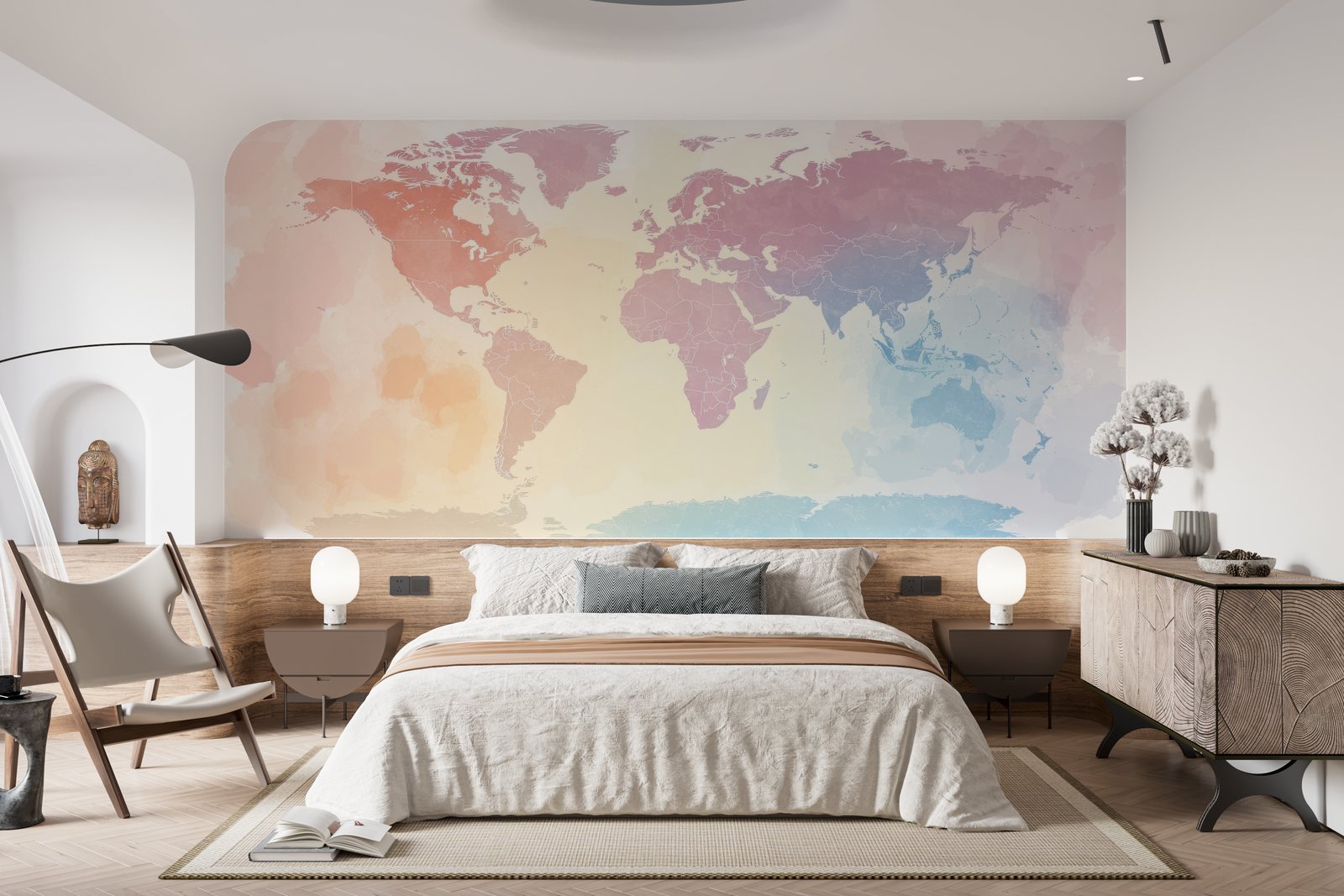 Papier peint 933 - mockup salon