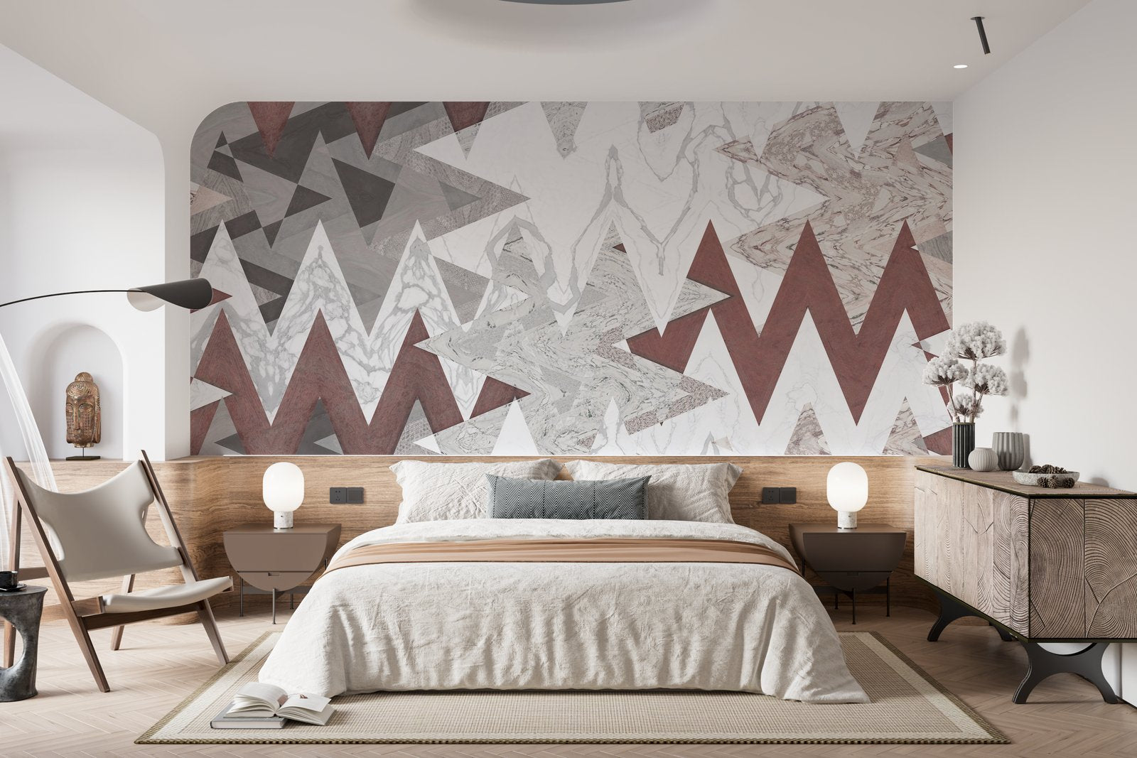 Papier peint 934 - mockup salon