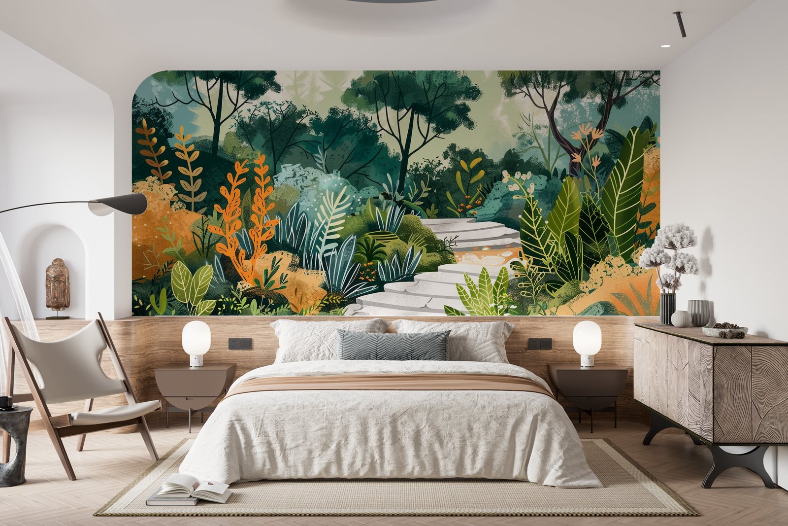 Papier peint 935 - mockup salon