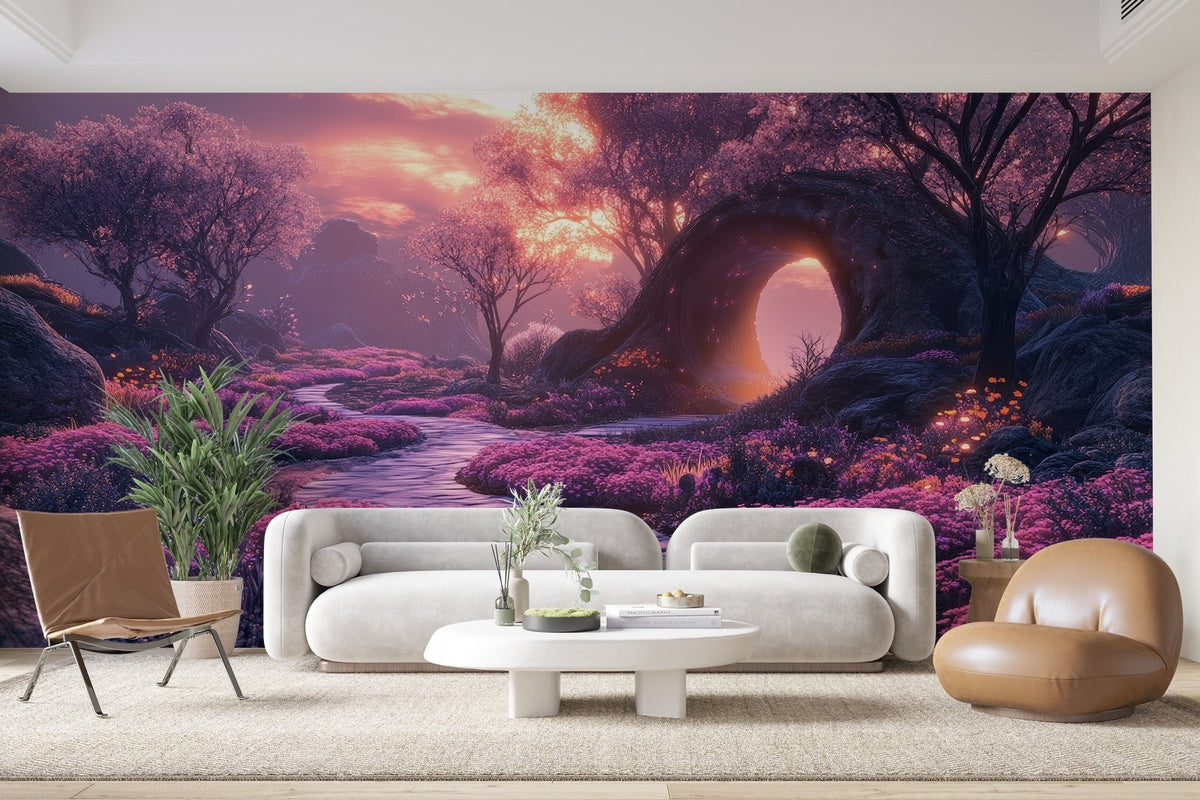 Papier peint 936 - mockup chambre