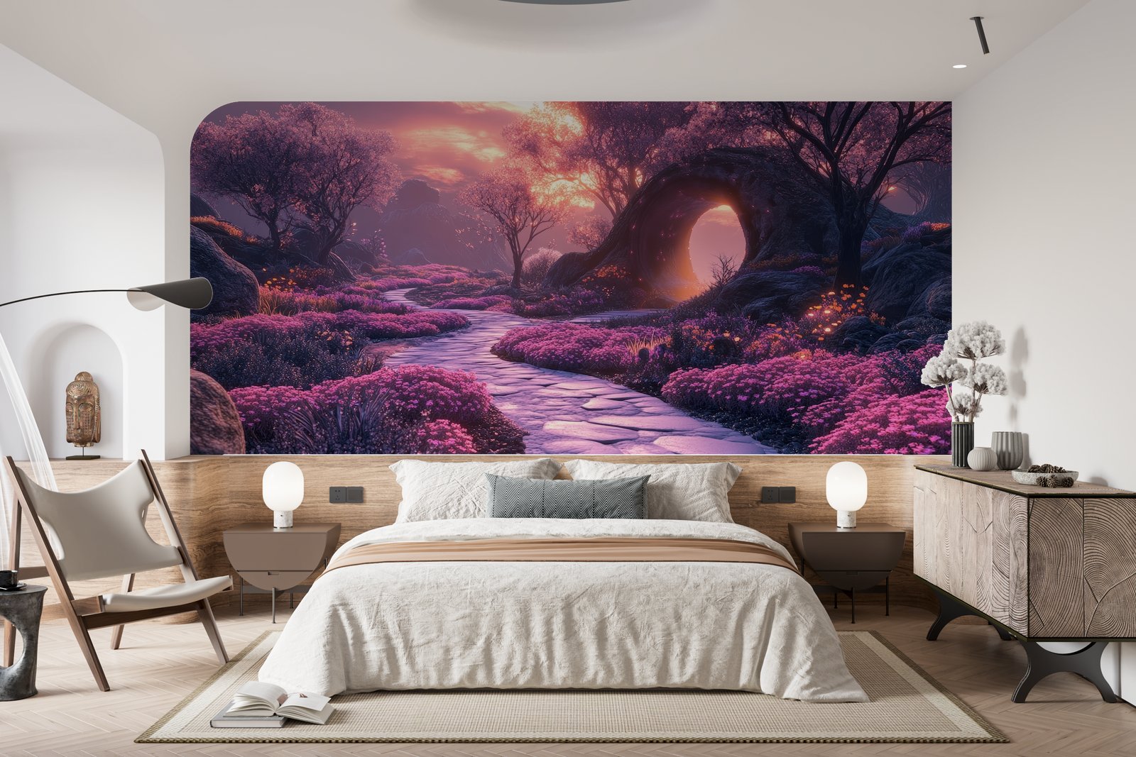 Papier peint 936 - mockup salon