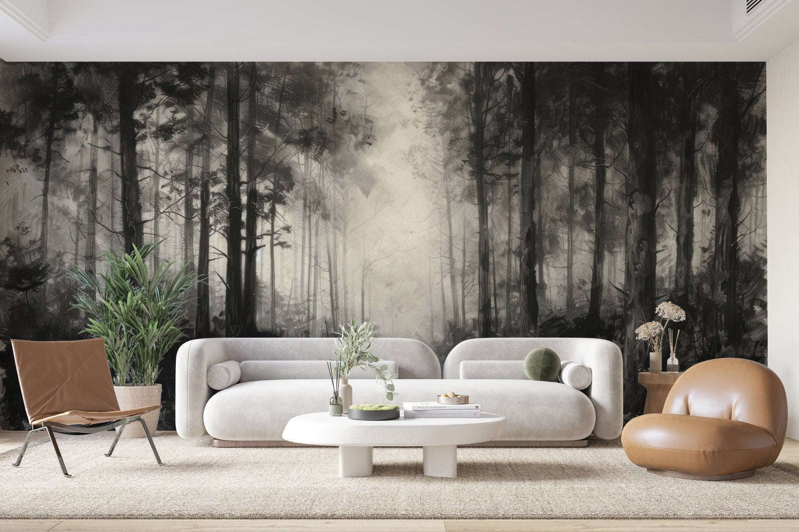 Papier peint 937 - mockup chambre