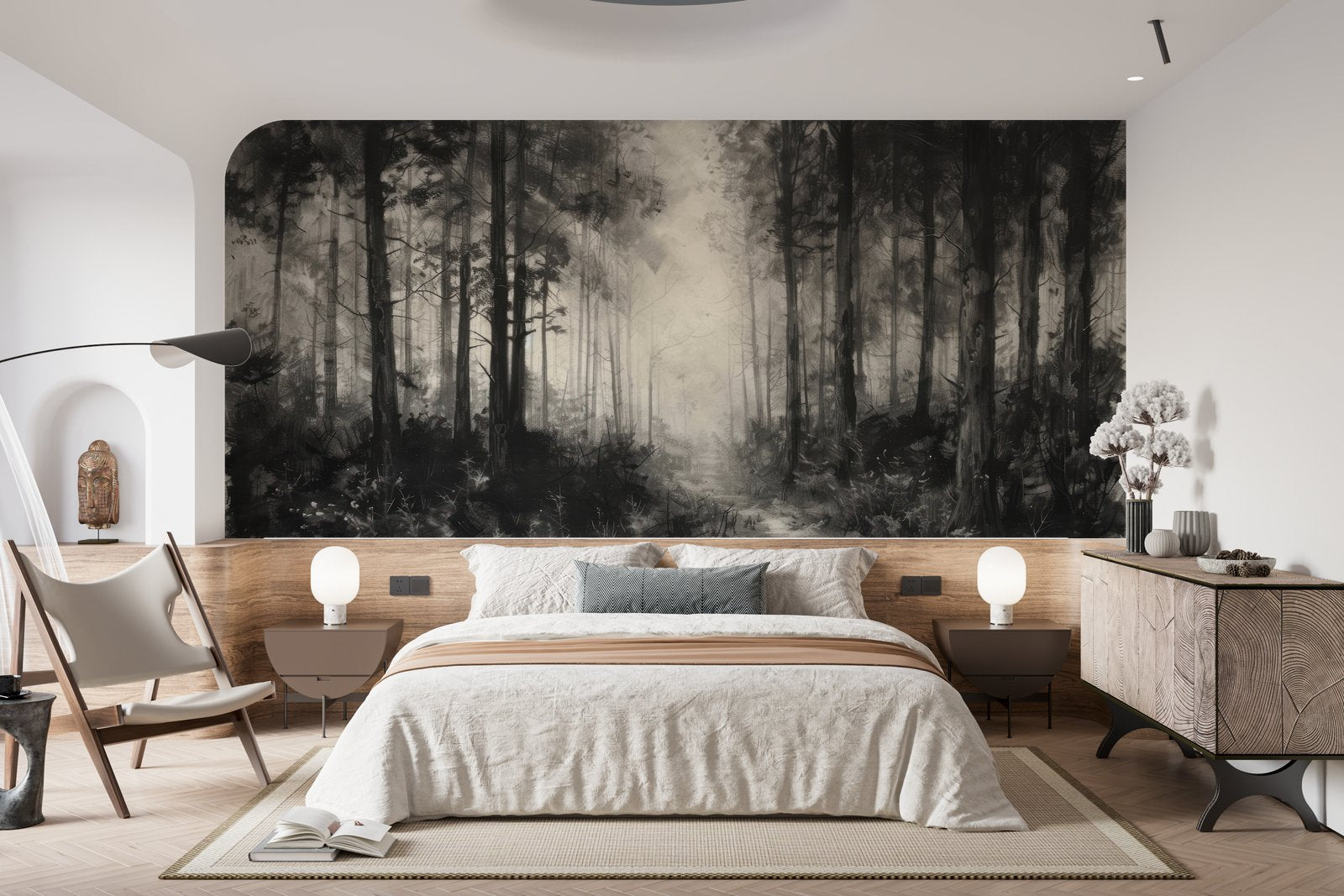 Papier peint 937 - mockup salon