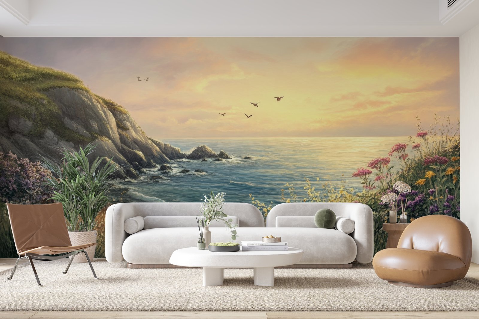Papier peint 940 - mockup chambre