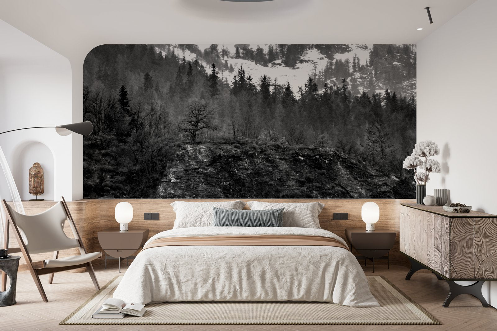 Papier peint 945 - mockup salon