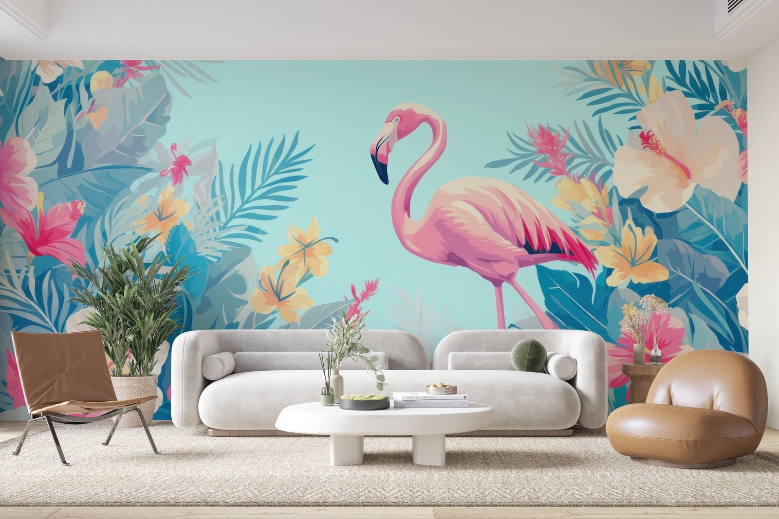 Papier peint 950 - mockup chambre