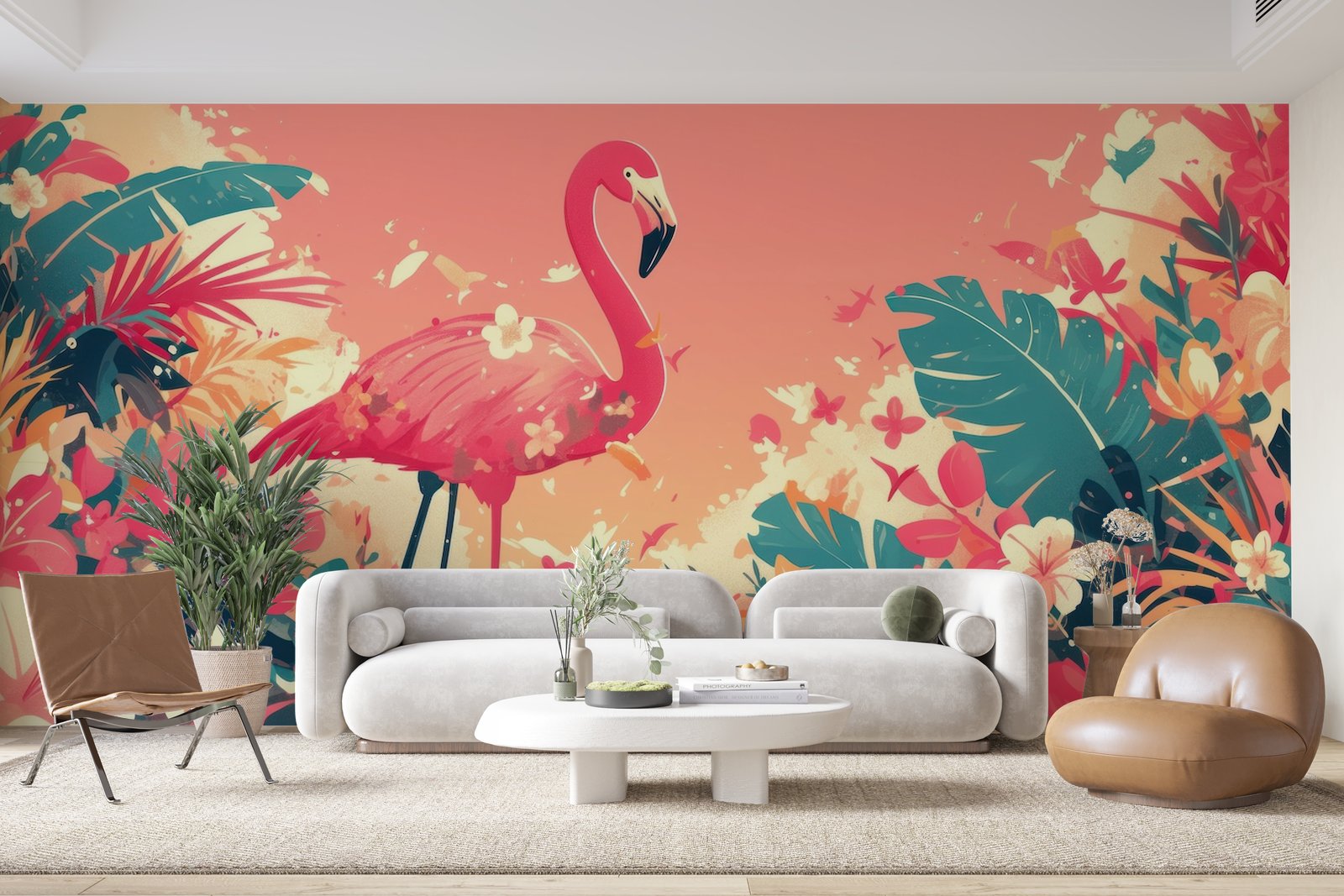 Papier peint 951 - mockup chambre