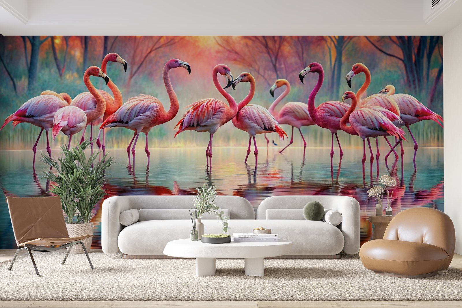 Papier peint 952 - mockup chambre