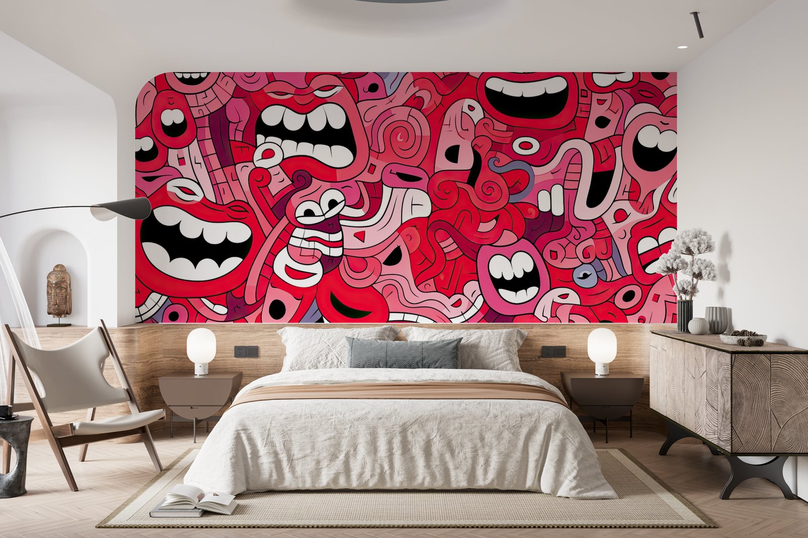 Papier peint 957 - mockup salon