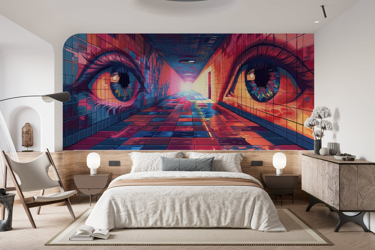 Papier peint 959 - mockup salon