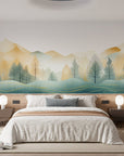 Papier peint 962 - mockup salon